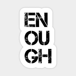 Enough | Black Lives Matter Magnet