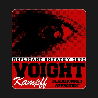 Voight Kampff Replicant Empathy Test T-Shirt