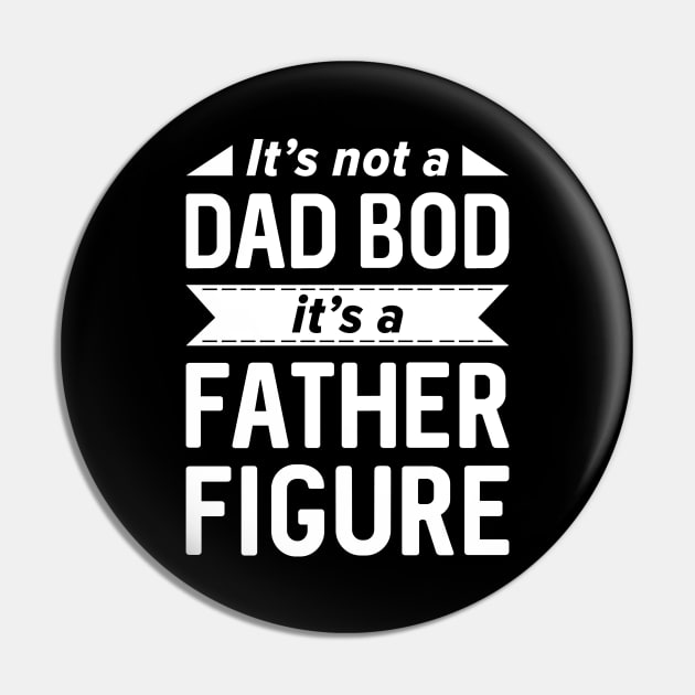 Father Figure Pin by LuckyFoxDesigns