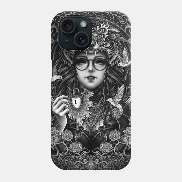 locked heart #1 Phone Case by Winya