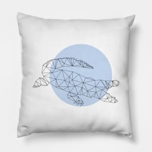 Crocodile Geometric 2 Pillow