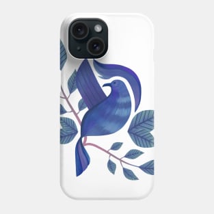 Blue Bird Phone Case