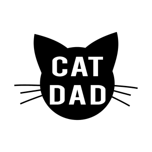 Cat Dad Fathers Day Gifts T-Shirt