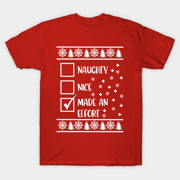 Nice Naughty South African Shirt Christmas Mens Womens X-Mas T-Shirt Nice Naughty South African Shirt Christmas Mens Womens X-Mas T-Shirt