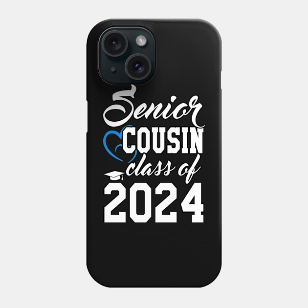 Class of 2024 Senior Gifts Funny Senior Cousin Phone Case by KsuAnn