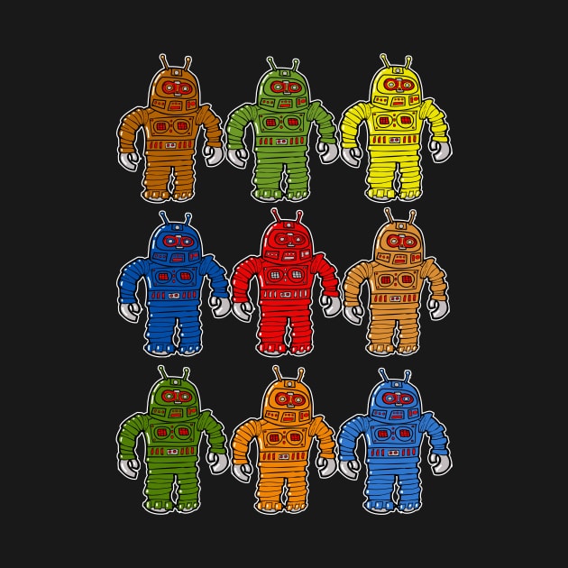 Robot Army #4 by RockettGraph1cs