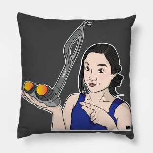 Kim's Convenience Janet Massagee Kigae Pillow