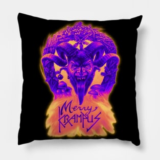 Ultra Krampus Dusk till Dawn variant Pillow