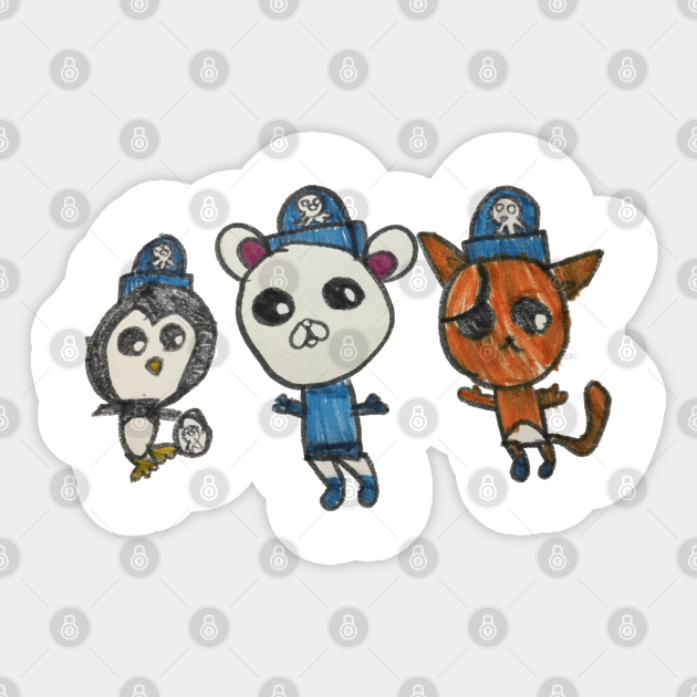 Octonauts Cartoons Sticker Teepublic Uk Octonauts Cartoons Sticker Teepublic Uk