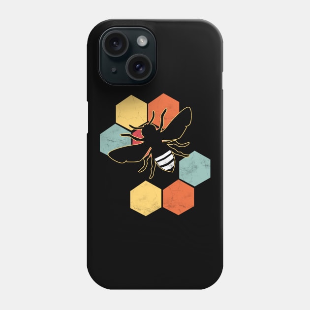 Vintage Colour Bee Phone Case by Imutobi