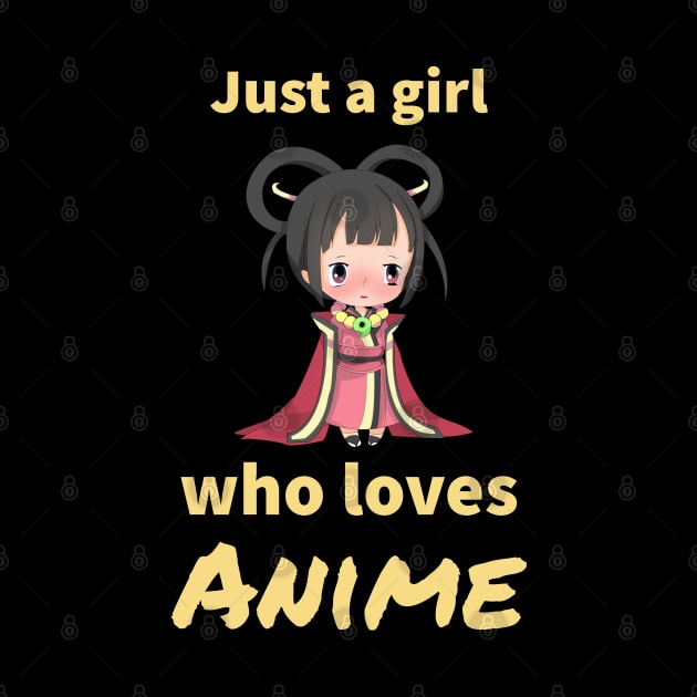 Just A Girl Who Loves Anime by docferds