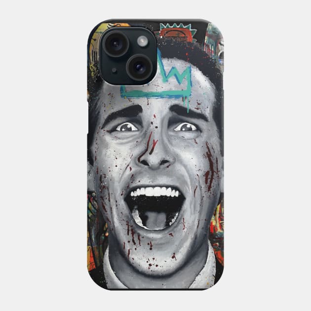 Patrick Bateman pop art Phone Case by christian@heltsort.com