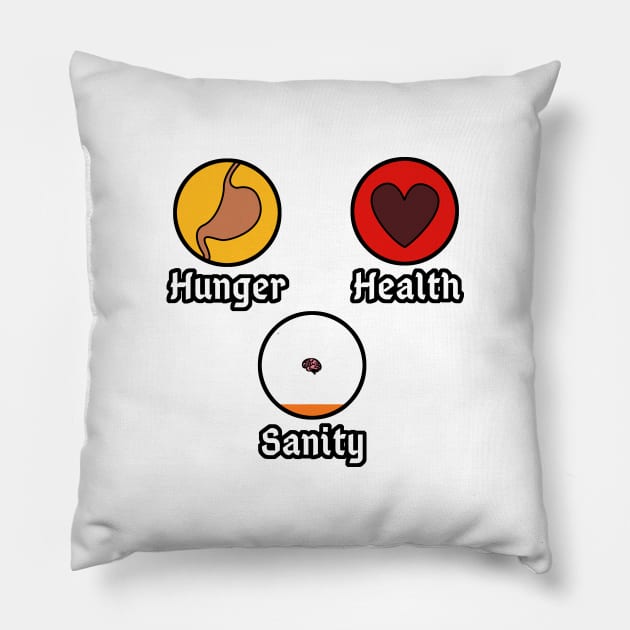 stats menu Pillow by Dyobon