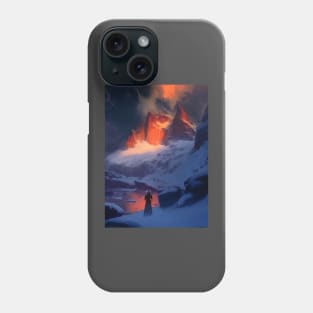 Winter storm Phone Case