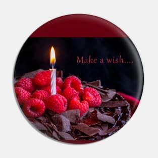 Make a wish.. candle and cake Pin