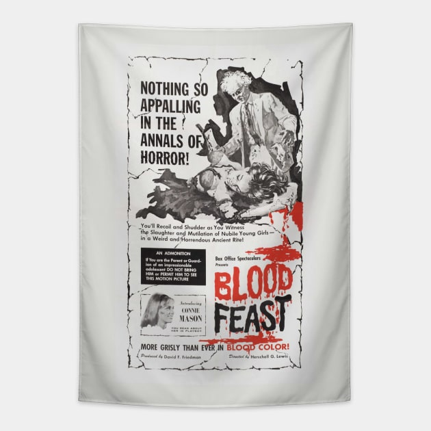 Blood Feast Tapestry by CheezeDealer