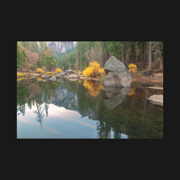 Merced River Fall by jvnimages