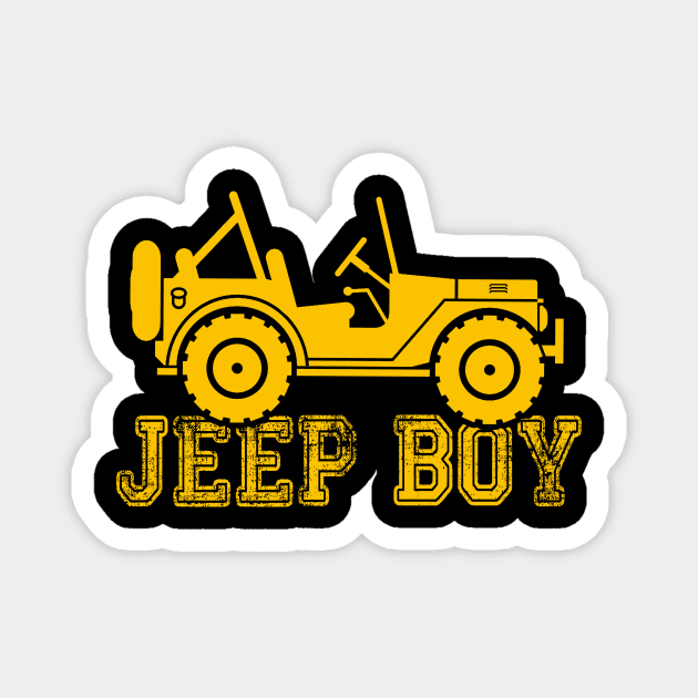 Jeep boy jeep men jeep kid jeep offroad jeep lover jeeps Magnet by Carmenshutter