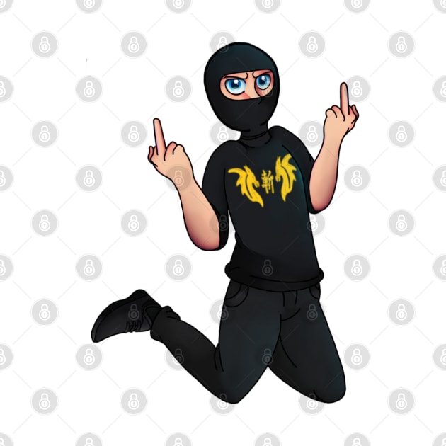 Ninja Brian by ASinglePetal