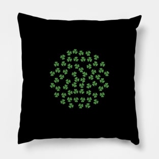 Shamrocks Small Ball Pillow