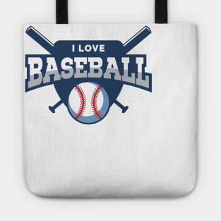 I Love Baseball Tote