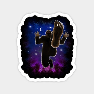 Big foot Halloween Magnet