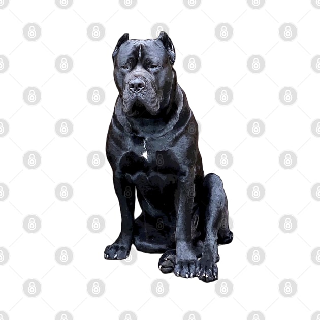 Cane Corso Impressie Guard Dog by ElegantCat