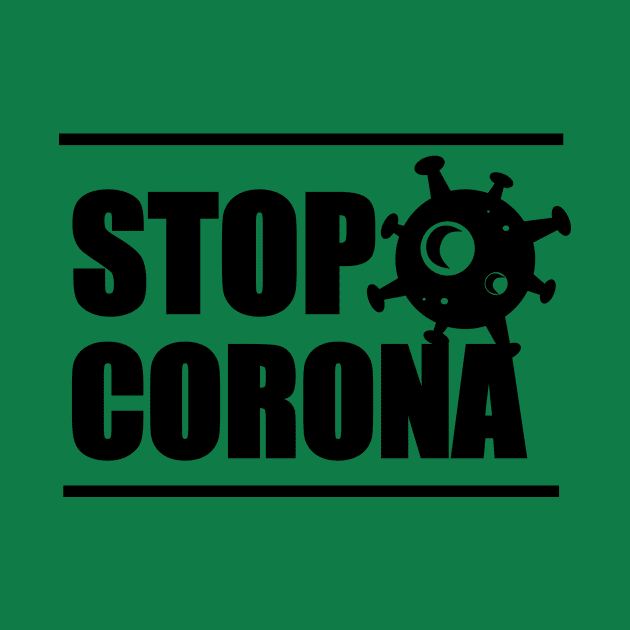 STOP CORONA by T-shirt house