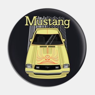 Mustang King Cobra 1978 - Yellow Pin