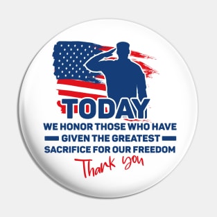 Memorial day 2024 Pin