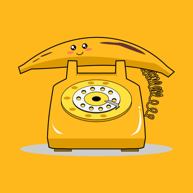 Cute Banana Phone by Simonekis