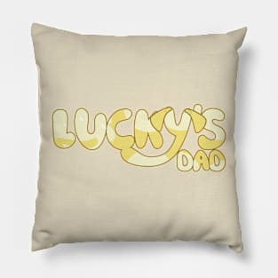 Lucky’s Dad Music TImes Dogs Pillow