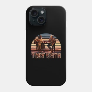 new retro toby keith and god play to the music Phone Case