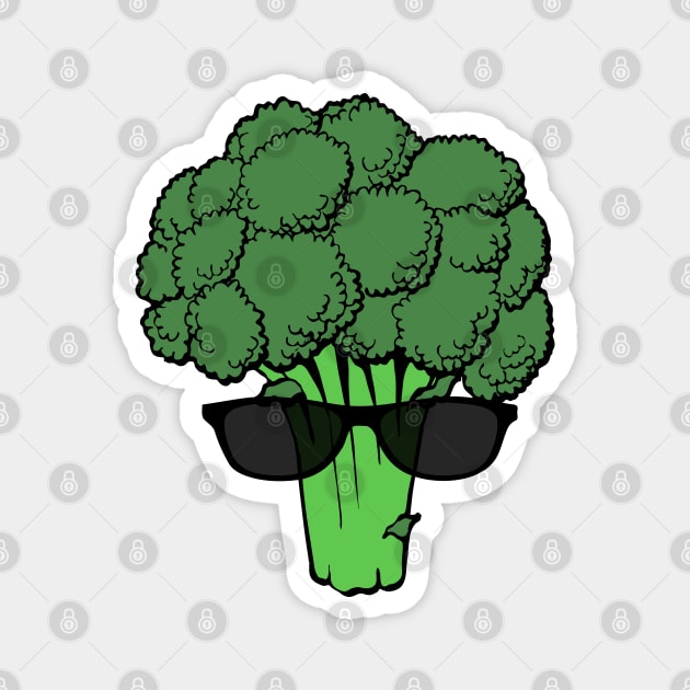 Cool Broccoli Magnet by SandraKC