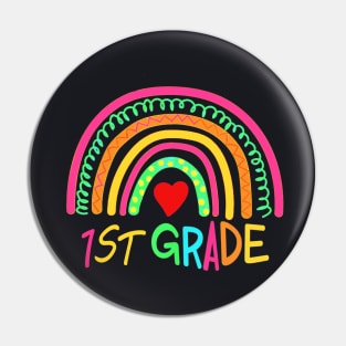 1st Grade Back To School Pin