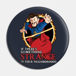 Something Strange Pin