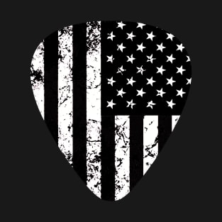 B&W American Flag T-Shirt