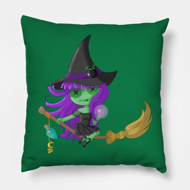 Wicked Witch Pillow by Cardea Creations