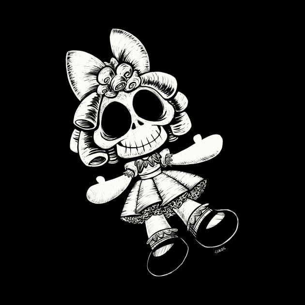 Boney Betsy Doll by EricScalesCartoons