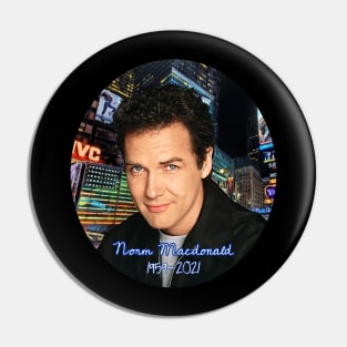 NORM MACDONALD Pin