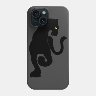 Black Panther, Panther, animals, wild animals Phone Case