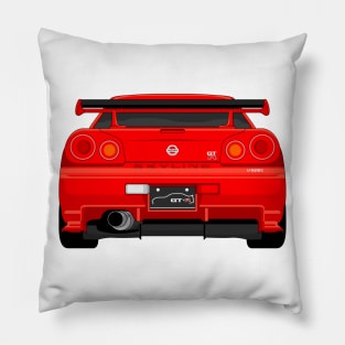 GTR R34 RED Pillow