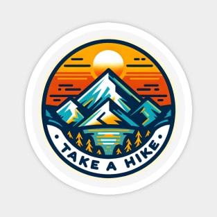 Hiking, Take a Hike Magnet