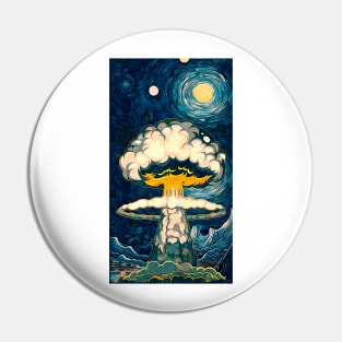 van gogh Oppenheimer Pin