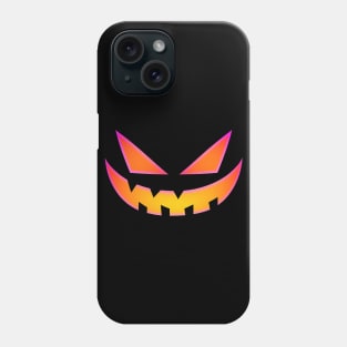 Jack O Lantern Big Smile Retro Colorful Phone Case