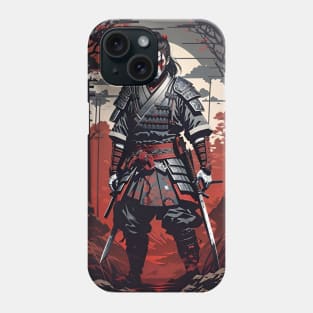 samurai zombie Phone Case