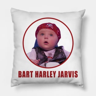 Baby of the year // Bart Harley Jarvis Pillow