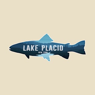 Lake Placid New York Fish T-Shirt