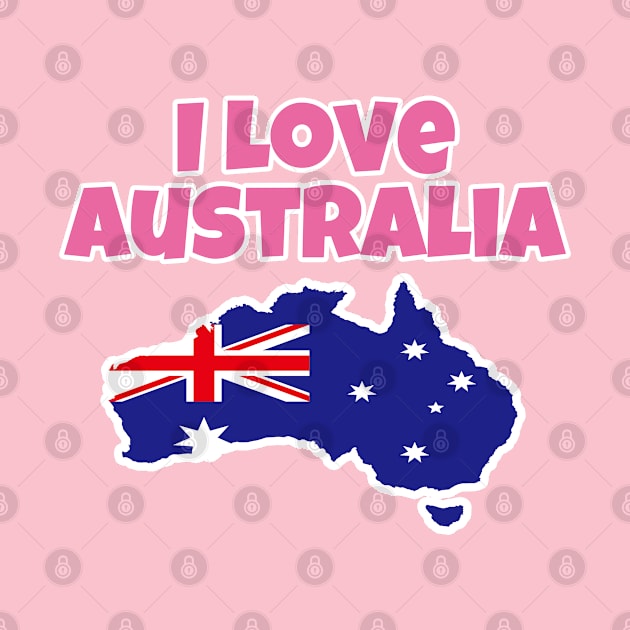 Australia Day - I Love Australia by EunsooLee