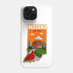 Indiana and vintage Phone Case